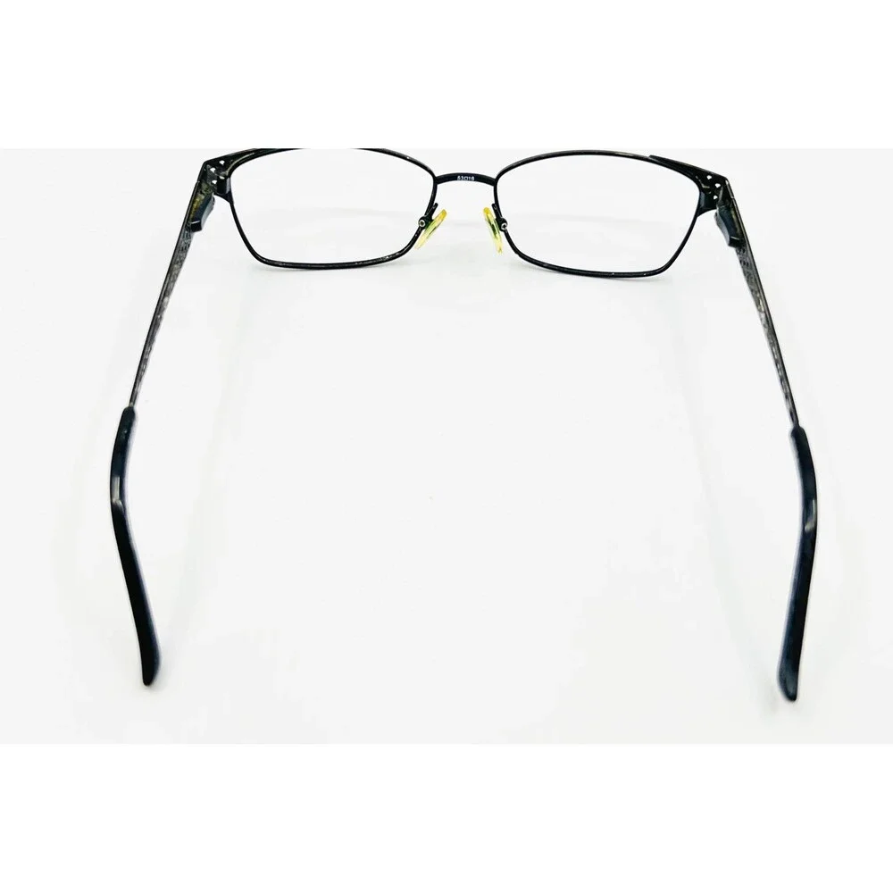 Tura Eyeglass Frames Womens Black R116 Filigree Temple 53-16-135